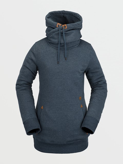 Volcom Tower Pullover Fleece Blå | ZHG402579
