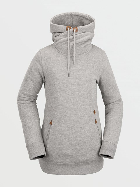 Volcom Tower Pullover Fleece Grå | JOD674381