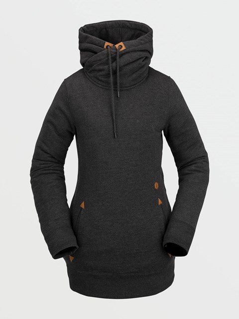 Volcom Tower Pullover Fleece Svarta | MZH281350