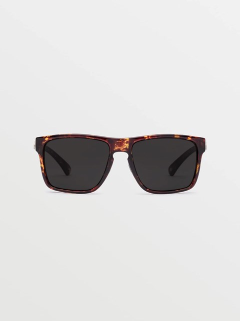 Volcom Trick Sunglasses Gloss Sea Grass Tort / Gray | WTX175893