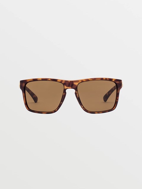 Volcom Trick Sunglasses Matte Tort / Bronze | VXS739845