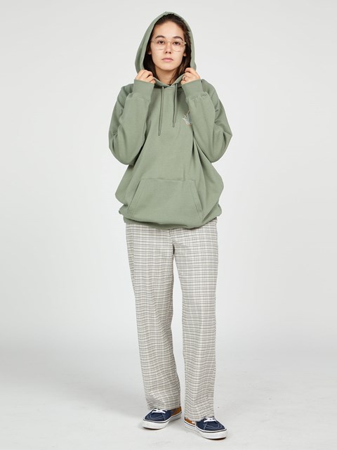 Volcom Truly Stoked Boyfriend Hoodie Ljus | SYF536871