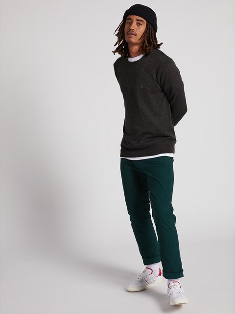 Volcom Uperstand Tröja Svarta | TWX734850