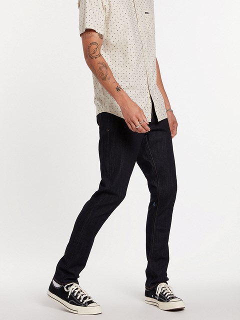 Volcom Volcom 2x4 Mager Fit Jeans Rinse | KFO652781