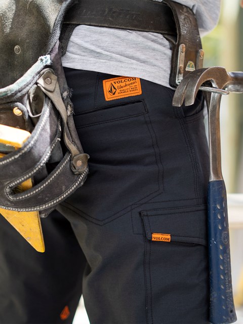 Volcom Volcom Workwear Slab Hybrid Shorts Svarta | BXC514962