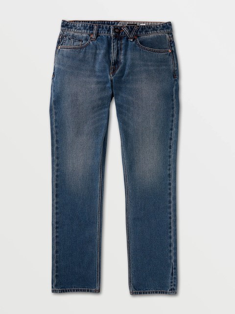 Volcom Vorta Slim Fit Jeans Blå | YKI357491