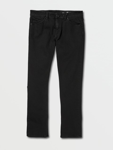 Volcom Vorta Slim Fit Jeans Svarta | EVY297631