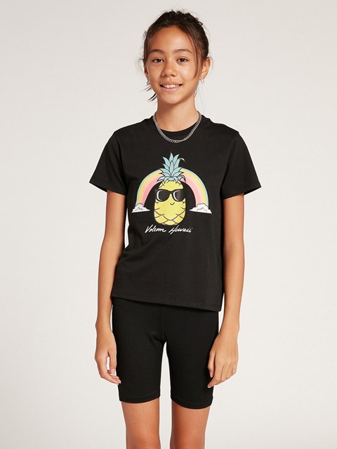 Volcom Wav-ello Tryck tee Svarta | XPR519680