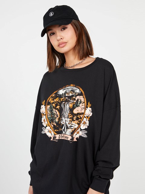 Volcom Werking Doubles Long Sleeve Shirt Svarta | RNJ689213