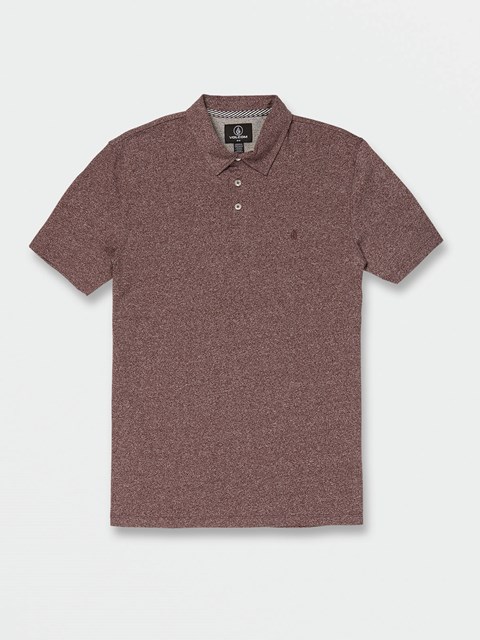 Volcom Wowzer Polo Mahogany | RVF895431
