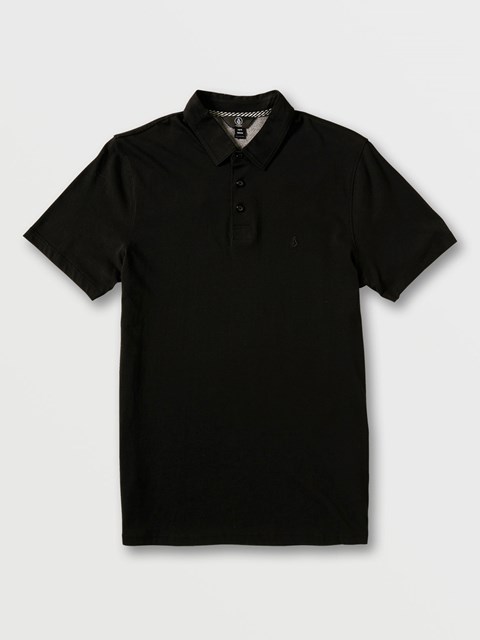 Volcom Wowzer Polo Svarta | WAV015279